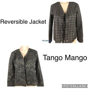Tango Mango Reversible Jacket Size Small New With Tags